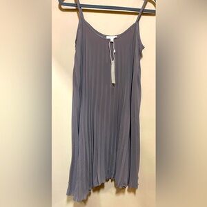 Brand New Dress / size M/ dark gray color/ with straps